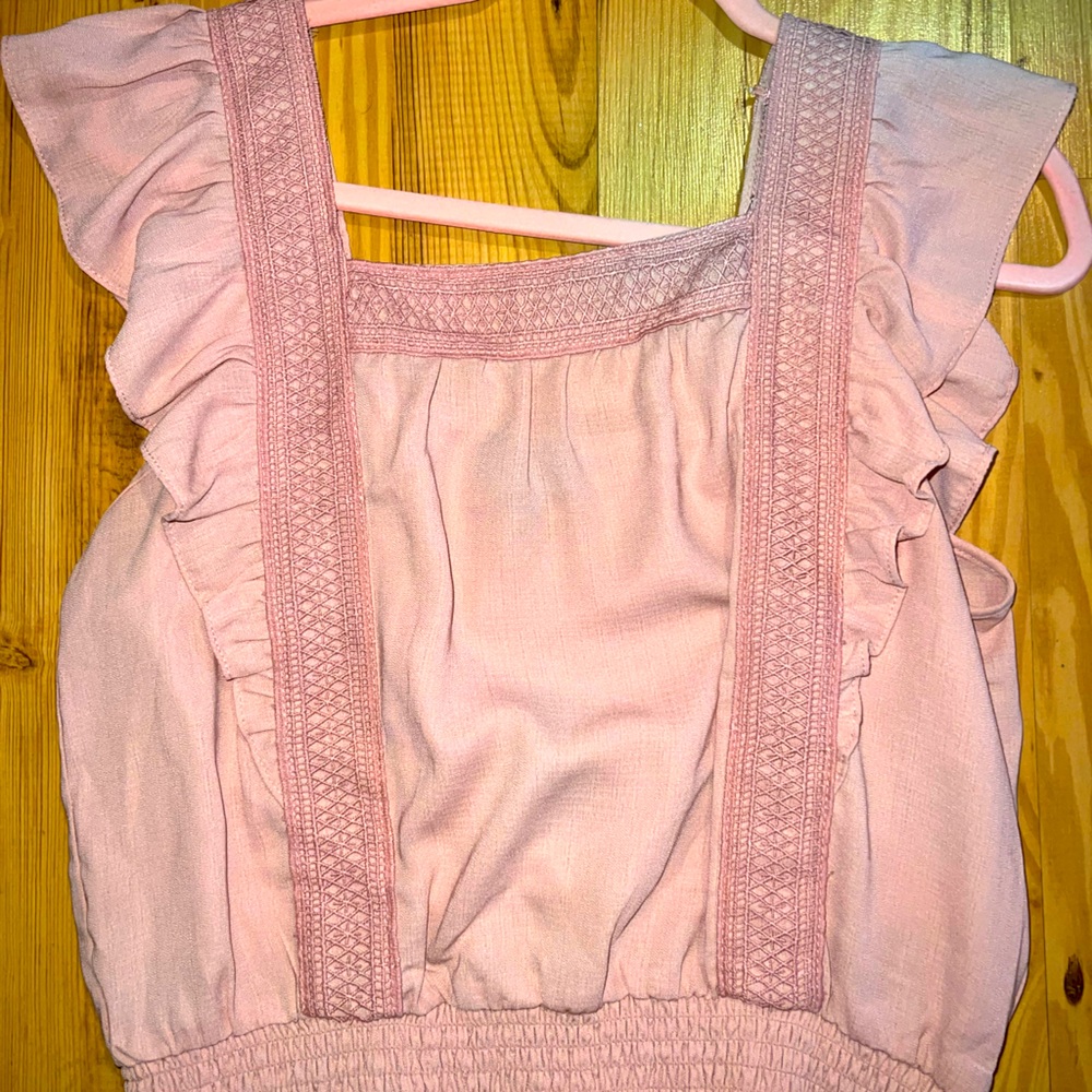 Pink blouse
